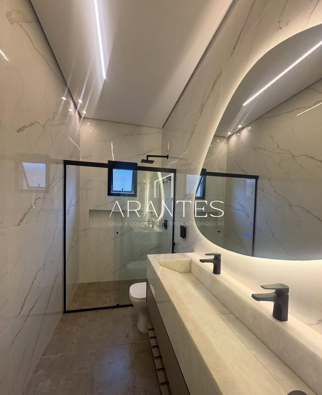Foto de Casa de Alto Padrão no Condomínio Vila de Leon – Tecnologia, Eficiência e Conforto em Cada Detalhe em Portal das Araras, Três Lagoas