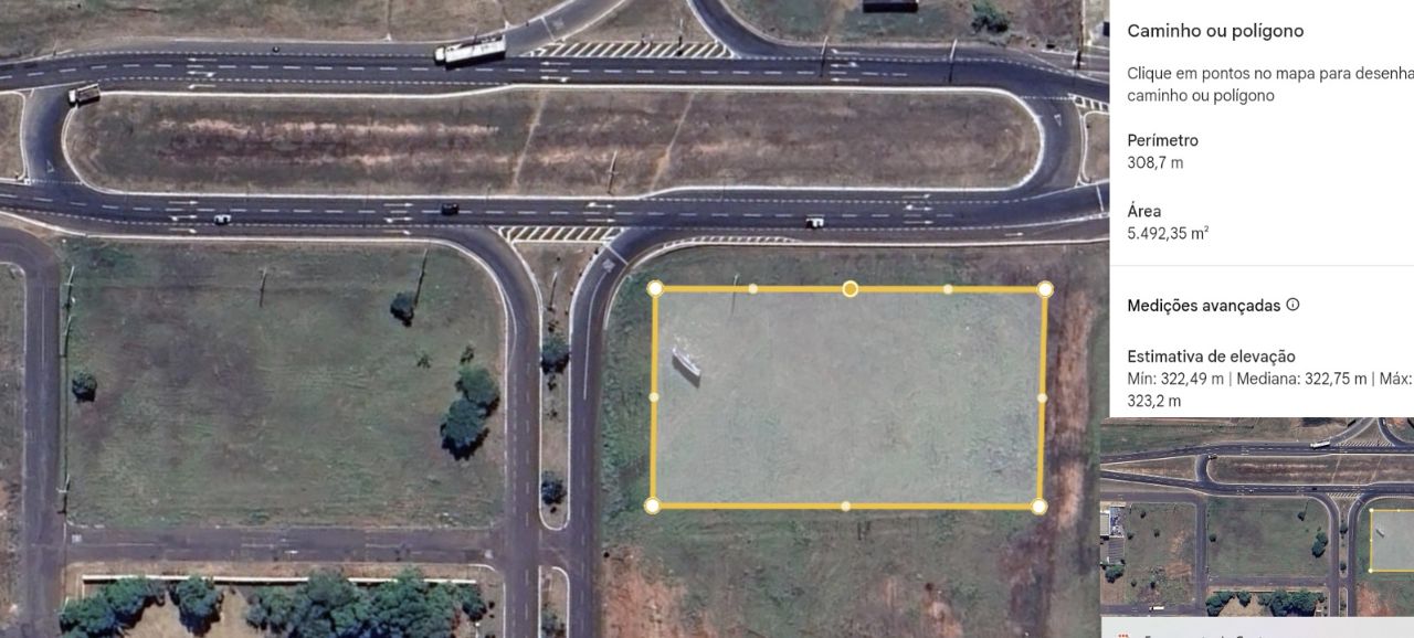 Foto de Área de esquina na principal entrada de Três Lagoas: visibilidade máxima, valorização contínua em Jardim Novo Aeroporto, Três Lagoas