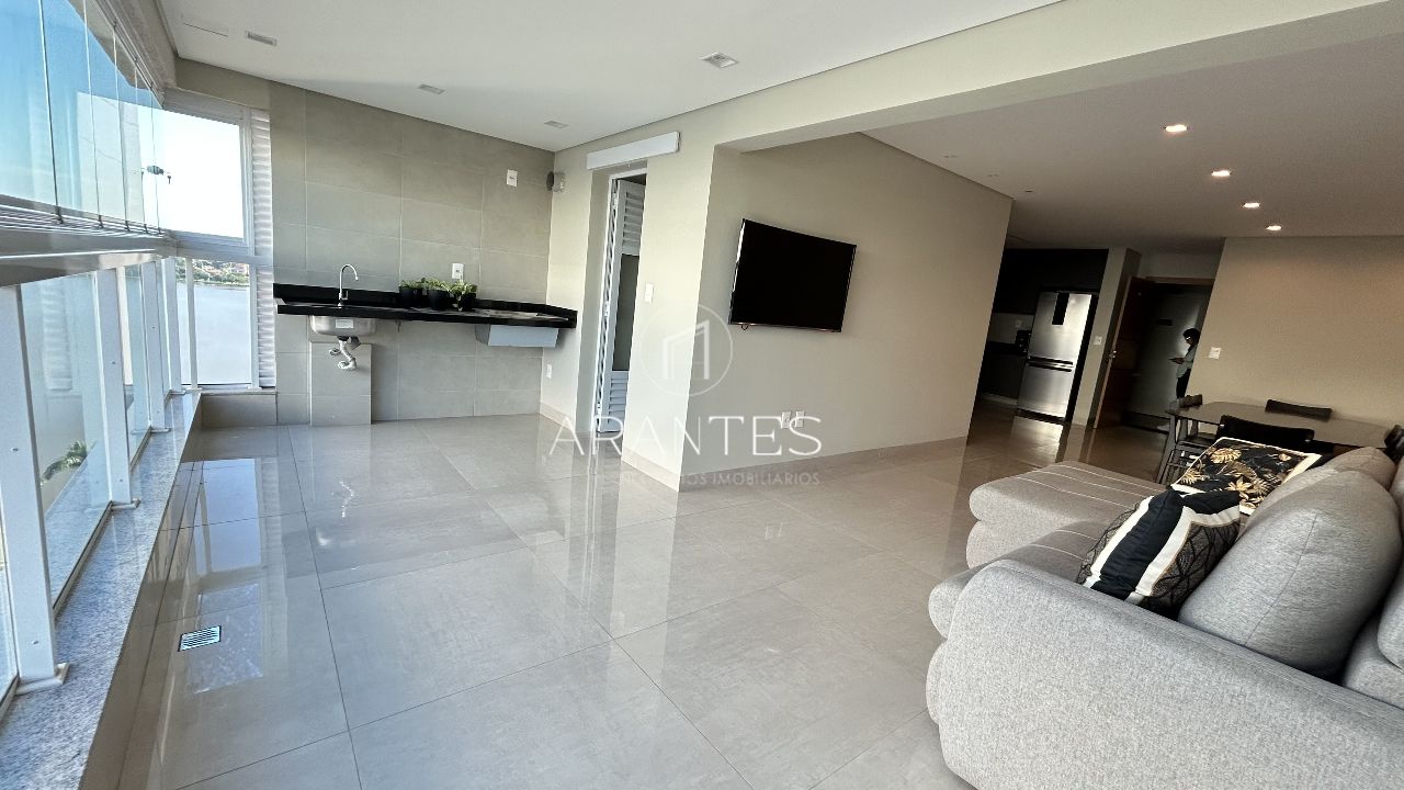 Foto de Apartamento mobiliado em andar privilegiado, com 3 suítes espaçosas, ambientes planejados . em Interlagos, Três Lagoas