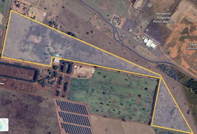 Àrea à venda próximo ao Aeroporto de Três Lagoas