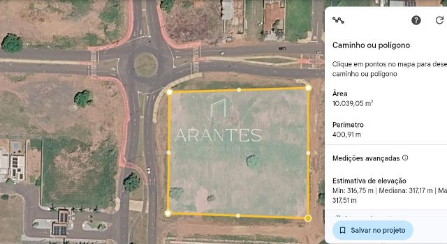 10 MIL M2 À VENDA NA AV JARI MERCANTE ESQUINA COM AV BALDOMERO LEITUGA