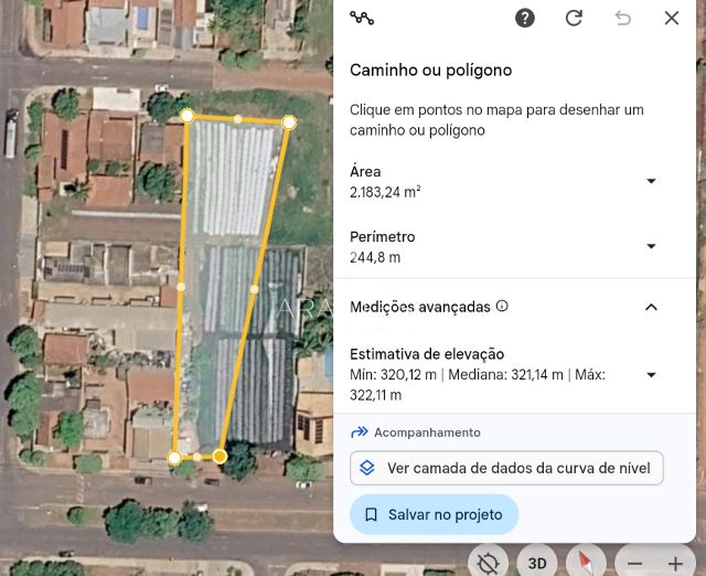 TERRENO 2.200m2 NA ROSÁRIO CONGRO